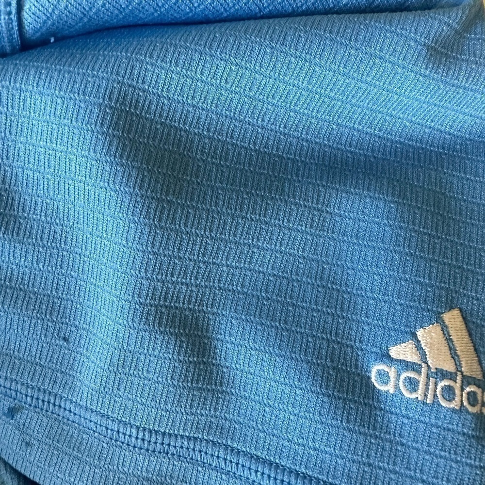 Men’s used size XL blue polo Climalite polo Adidas shirt - Picture 3 of 4